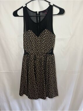 Material Girl black midi dress size medium